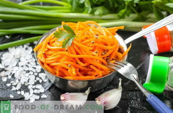 Skanūs Korėjos morkos per 15 minučių