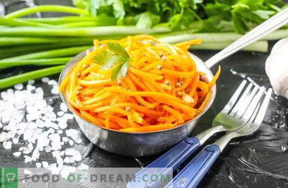 Skanūs Korėjos morkos per 15 minučių