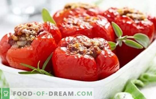 Ricetta passo-passo per peperoni ripieni con carne macinata. Come cucinare i peperoni ripieni con carne macinata sul fornello e nel forno