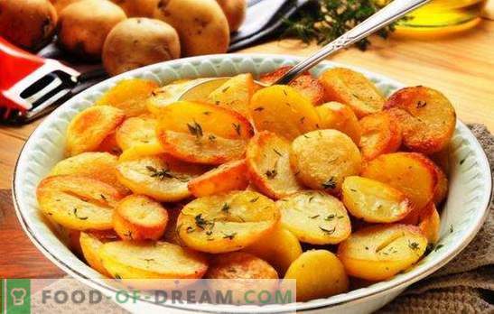 Batatas fritas em um fogão lento: crocante, perfumado. As melhores receitas de batatas fritas em um fogão lento com cebola, cogumelos, alho