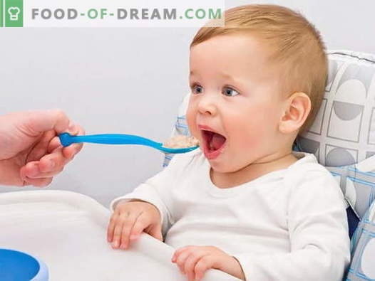 Baby Cereals - as melhores receitas. Como cozinhar mingau para as crianças.