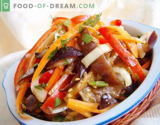 Saladas coreanas - as melhores receitas. Como preparar saladas coreanas e saborosas.