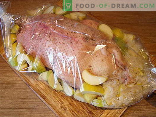 Pato assado no forno - as melhores receitas. Como cozinhar pato adequadamente no forno.