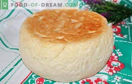 Pão branco em um fogão lento: cozinhar em casa rapidamente e saboroso. Opções para cozinhar pão branco em um fogão lento na farinha de aveia, em creme azedo com suco de cenoura ou verduras