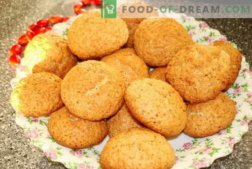 Biscoitos de aveia - as melhores receitas. Como preparar biscoitos de aveia.
