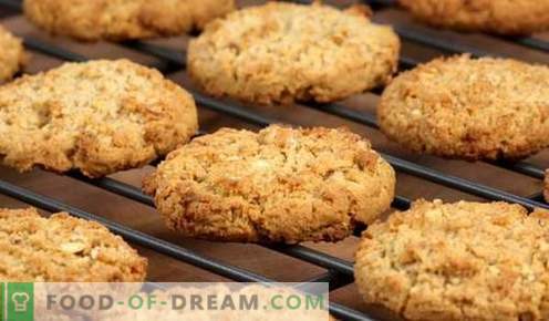 Biscoitos de aveia - as melhores receitas. Como preparar biscoitos de aveia.