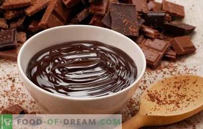 Molho de chocolate - não é só para sobremesas! Receitas de molhos de chocolate para sorvetes, bolos, muffins e carnes