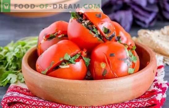 Tomates em armênio: tomates recheados picantes e condimentados. As melhores receitas tradicionais de tomate em armênio