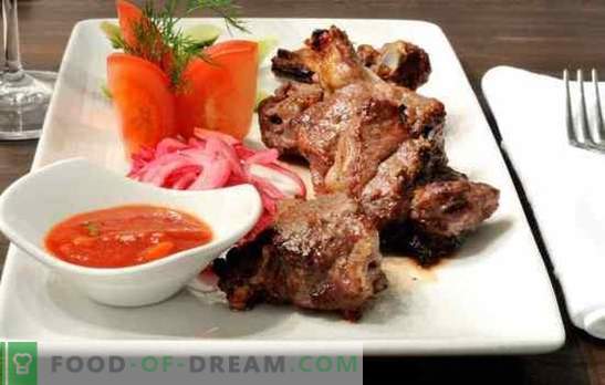Espetos em uma frigideira de porco - cozinhe seu prato favorito em casa! As melhores receitas kebabs aromatizadas em uma panela de porco