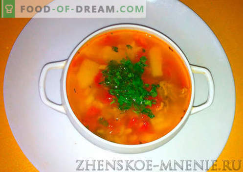 Sopa de Kharcho - receita com fotos e descrição passo-a-passo