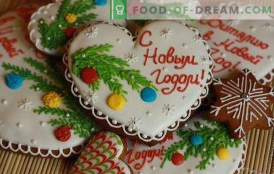 Pão de Natal - decoração, lembrança e apenas gostoso! Receitas tradicionais e extravagantes para o pão de mel de Natal