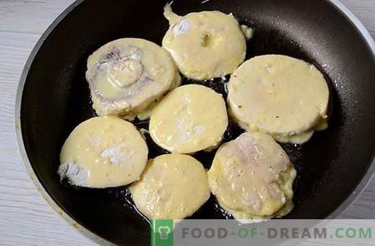 Costeletas de cogumelos: uma receita de fotos passo-a-passo. Cozinhando deliciosos hambúrgueres deliciosos de champignon - diversifique os jantares em família!
