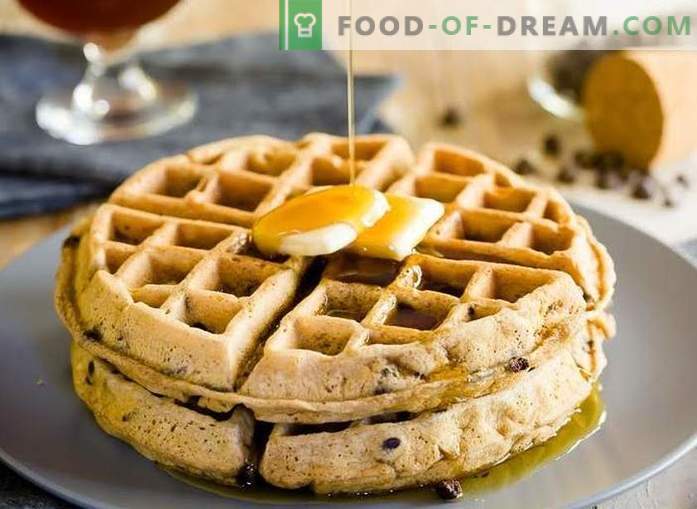 Waffles belgas - como cozinhar rapidamente e saboroso em casa