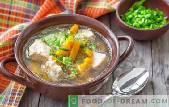 Sopa de porco com batatas - receitas simples e perfumadas. Como preparar sopa rica para sopa de carne de porco com batatas